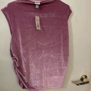 Velvet Mauve Sleeveless Top